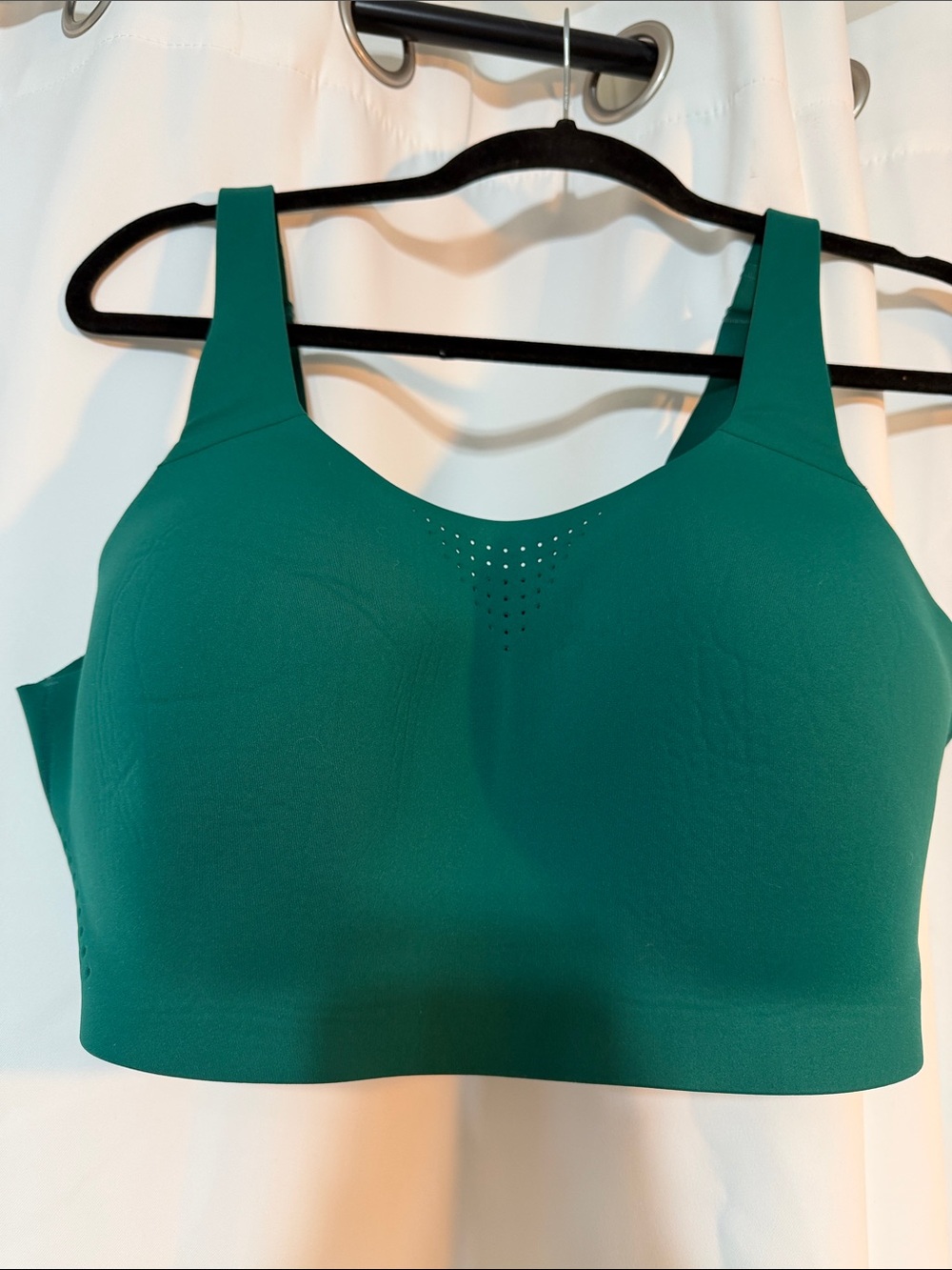 Victoria's Secret Teal Wireless Seamless Sports Bra SZ 40D B8